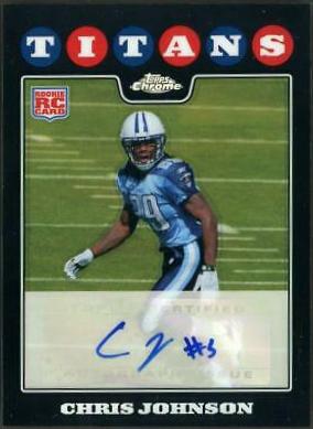 Chris Johnson [Autograph Refractor] #TC186