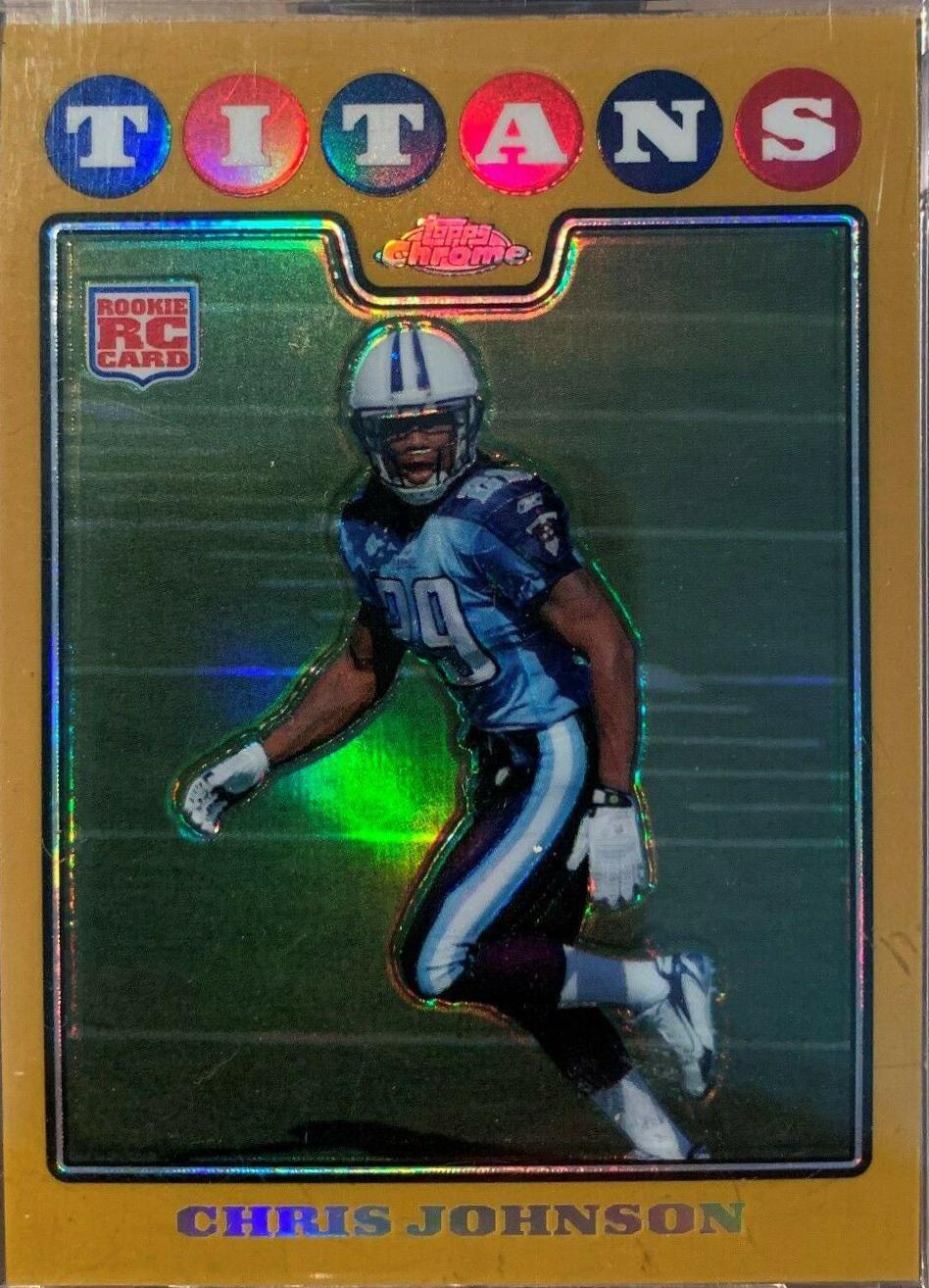 Chris Johnson [Gold Refractor] #TC186