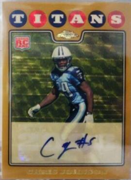 Chris Johnson [Superfractor Autograph] #TC186