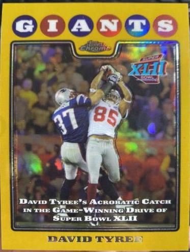 David Tyree [Gold Refractor] #TC152
