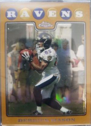 Derrick Mason [Blue Refractor] #TC65