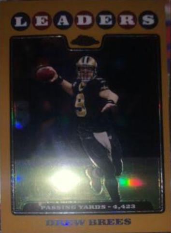 Drew Brees [Gold Refractor] #TC122