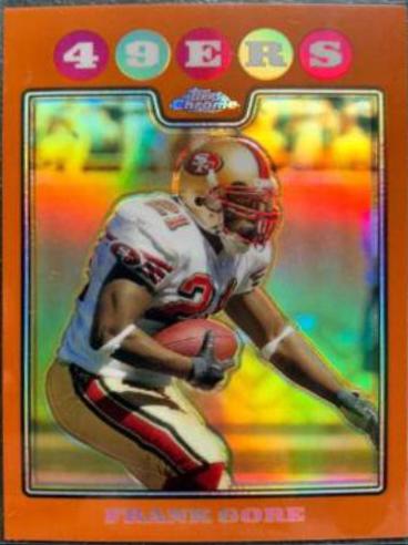 Frank Gore [Gold Refractor] #TC54