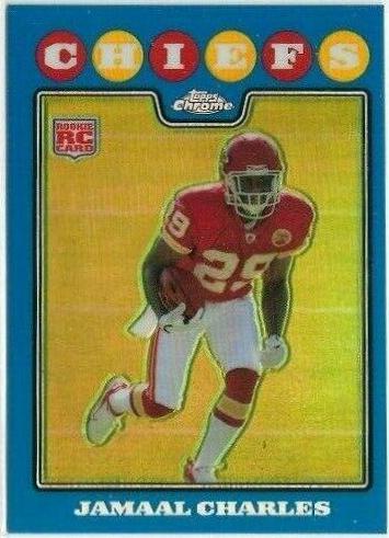 Jamaal Charles [Blue Refractor] #TC185
