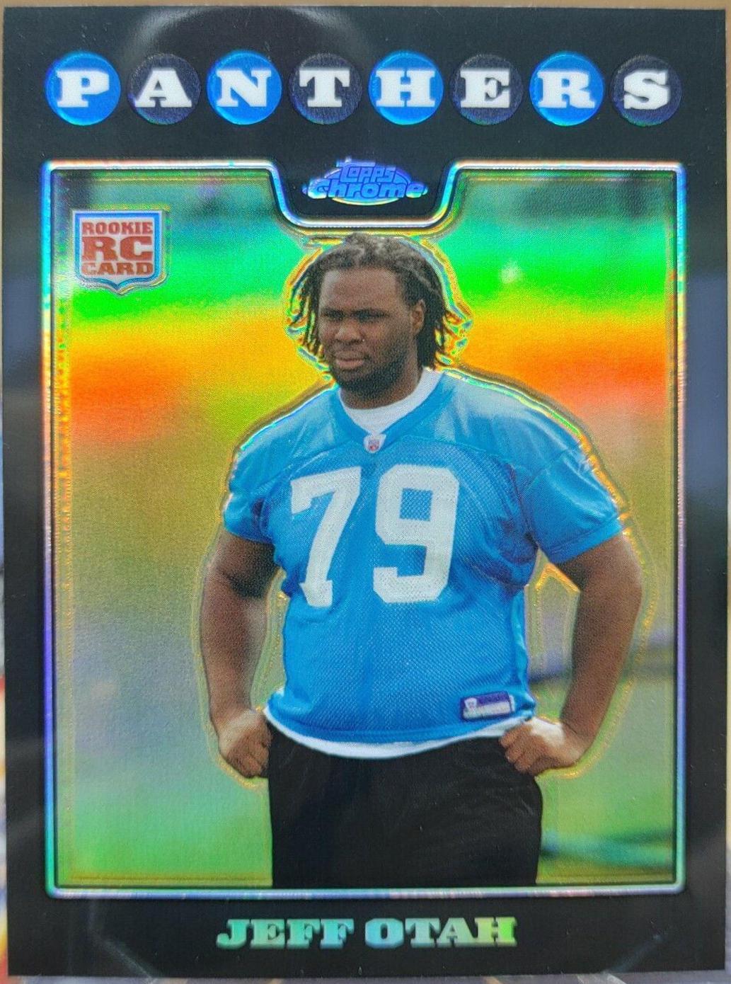 Jeff Otah [Blue Refractor] #TC224
