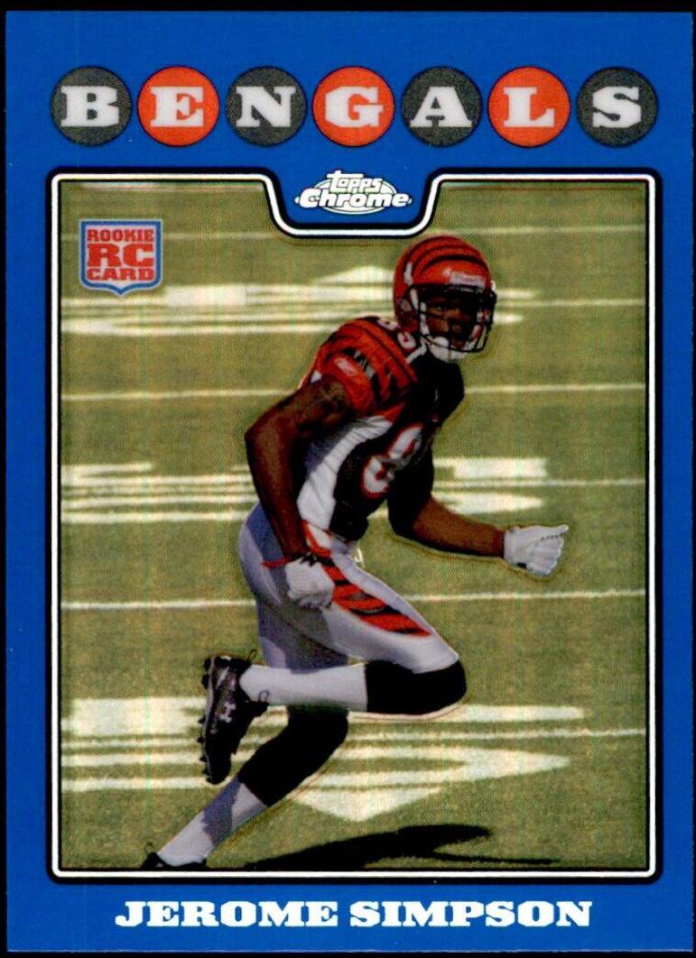 Jerome Simpson [Blue Refractor] #TC211