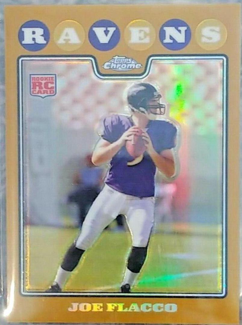 Joe Flacco [Gold Refractor] #TC170