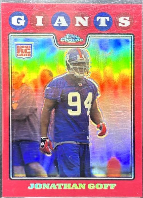 Jonathan Goff [Red Refractor] #TC251