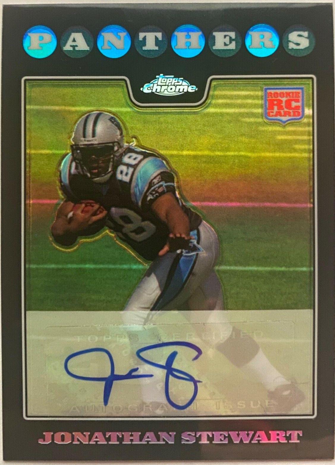 Jonathan Stewart [Autograph Refractor] #TC183