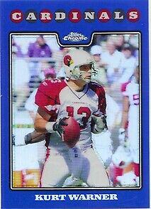 Kurt Warner [Blue Refractor] #TC25