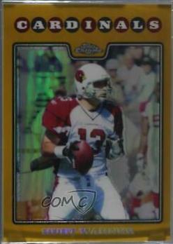 Kurt Warner [Gold Refractor] #TC25