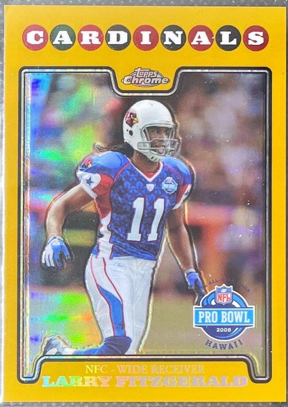 Larry Fitzgerald [Gold Refractor] #TC136