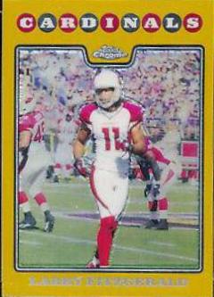 Larry Fitzgerald [Gold Refractor] #TC86