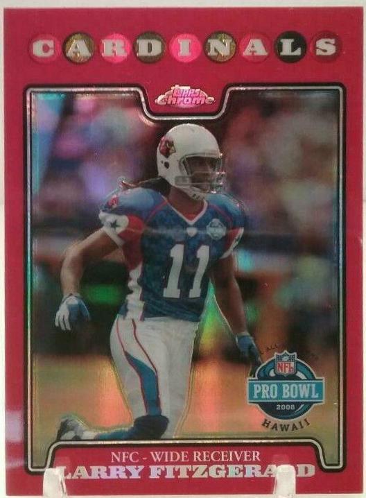 Larry Fitzgerald [Red Refractor] #TC136