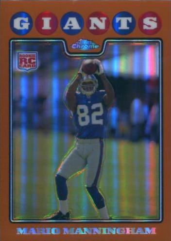 Mario Manningham [Copper Refractor] #TC201