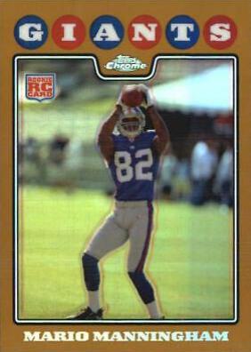 Mario Manningham [Gold Refractor] #TC201
