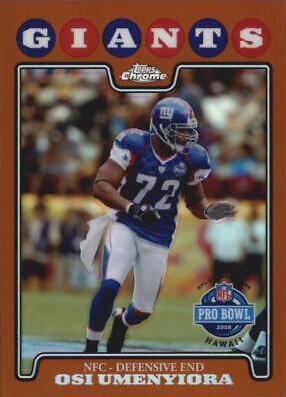 Osi Umenyiora [Red Refractor] #TC138