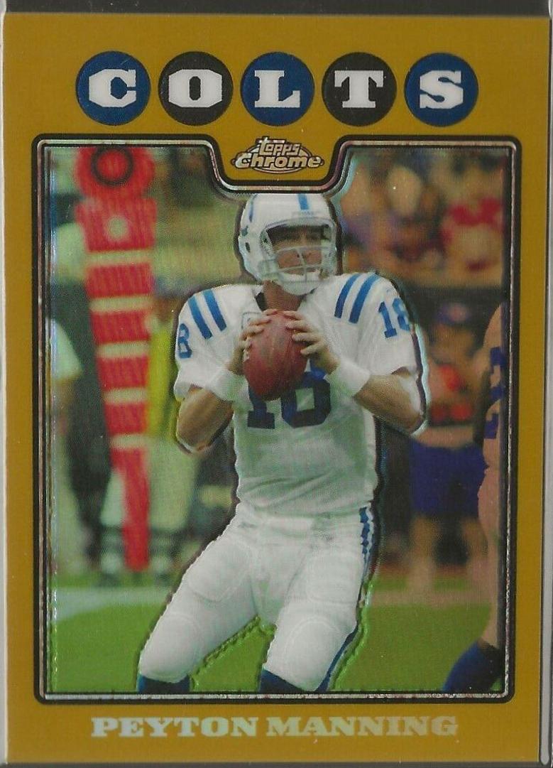 Peyton Manning [Gold Refractor] #TC10