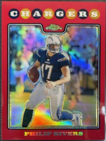 Philip Rivers [Red Refractor] #TC23