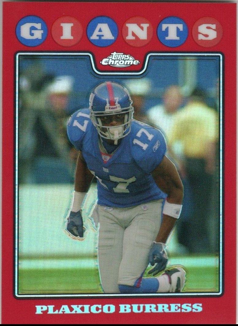 Plaxico Burress [Red Refractor] #TC153