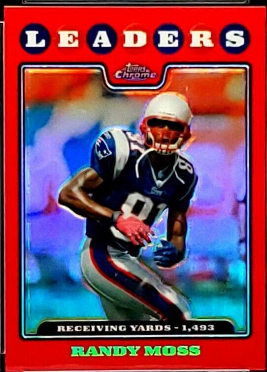 Randy Moss [Red Refractor] #TC128