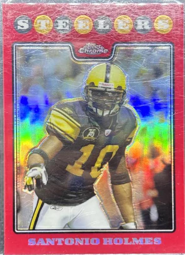 Santonio Holmes [Red Refractor] #TC69