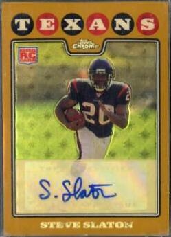 Steve Slaton [Superfractor Autograph] #TC190