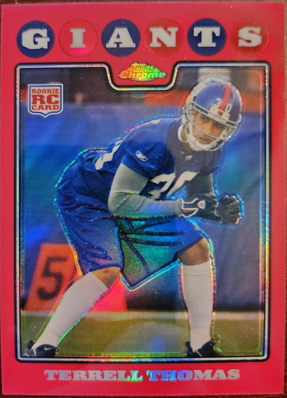Terrell Thomas [Red Refractor] #TC263
