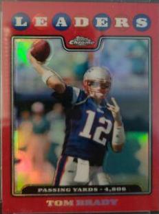 Tom Brady [Red Refractor] #TC121