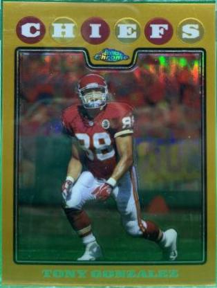 Tony Gonzalez [Gold Refractor] #TC95
