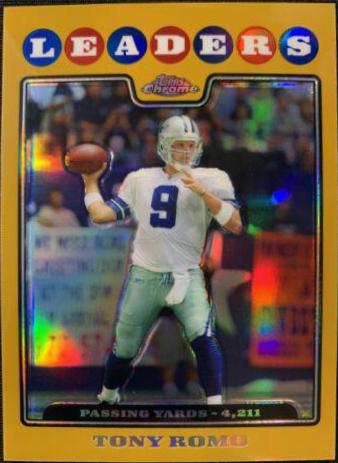 Tony Romo [Gold Refractor] #TC123