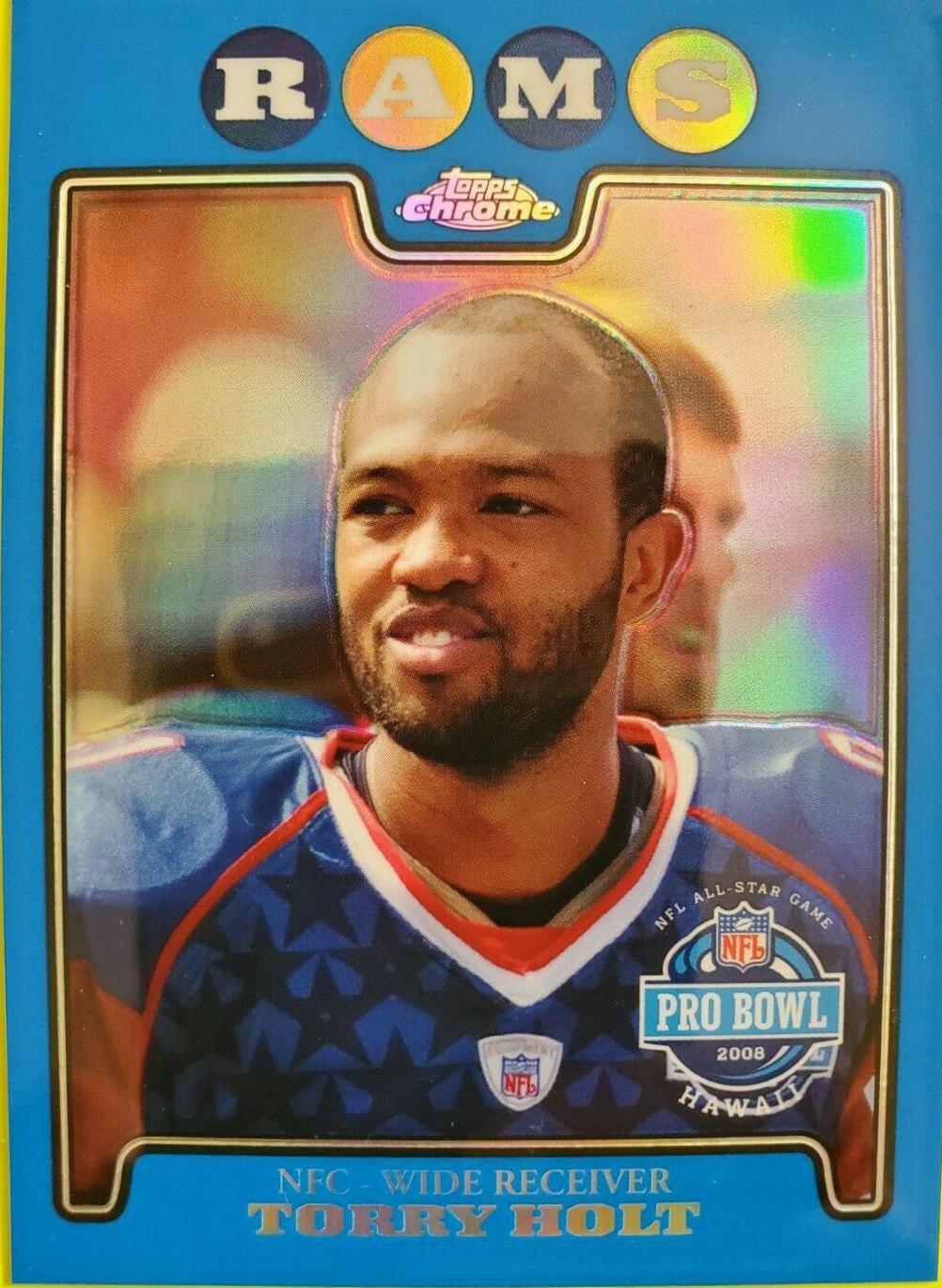 Torry Holt [Blue Refractor] #TC141