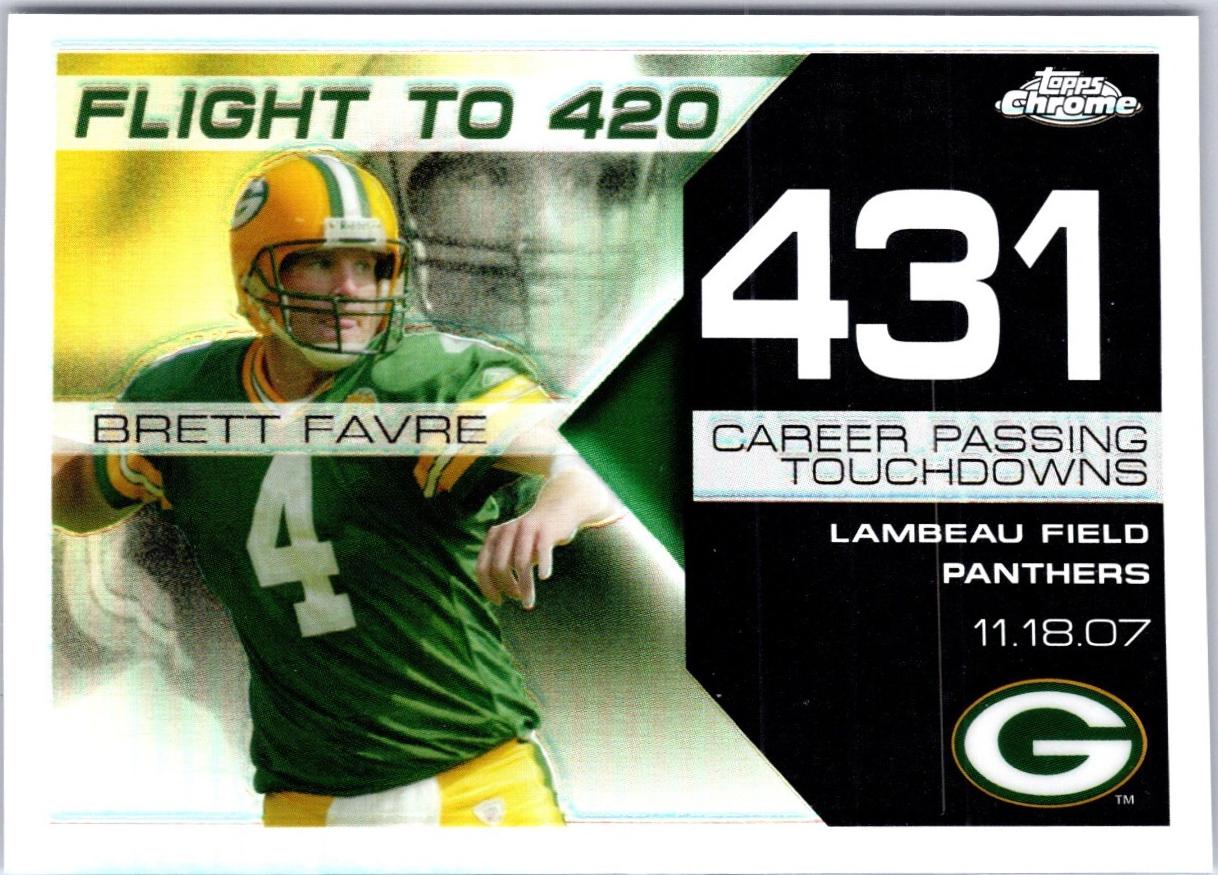 Brett Favre [White Refractor] #BFC431