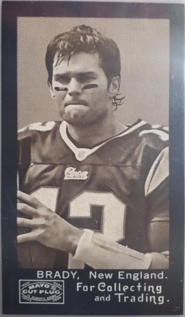 Tom Brady [Mini Black Back SSP] #210