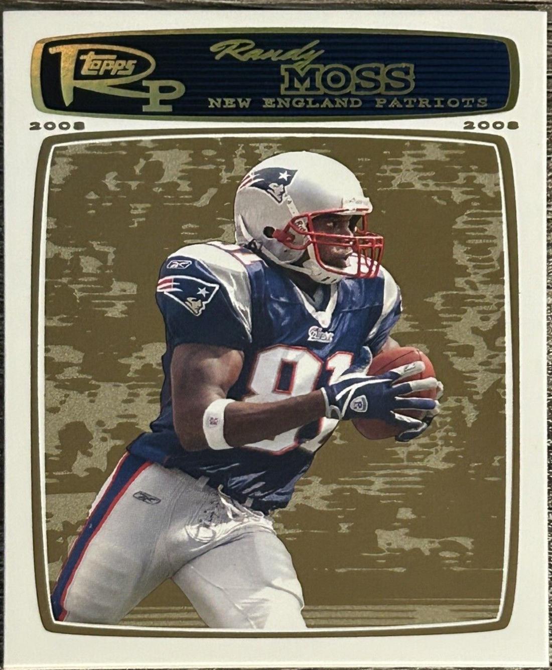 Randy Moss [Gold] #85