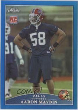 Aaron Maybin [Blue Refractor] #TC113
