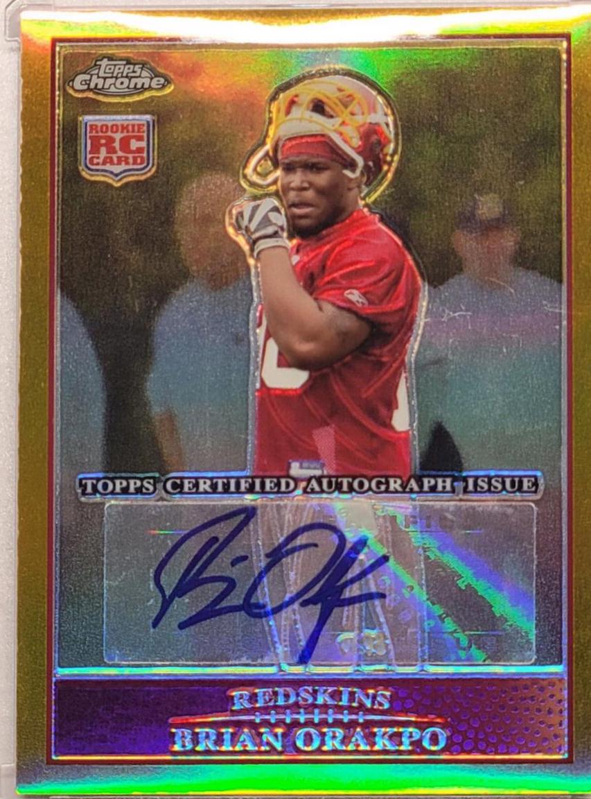Brian Robiskie [Gold Refractor Autograph] #TC191