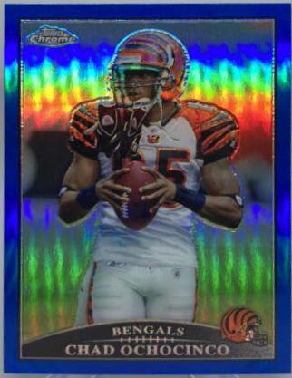 Chad Ochocinco [Blue Refractor] #TC79