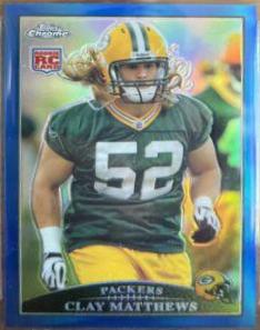 Clay Matthews [Blue Refractor] #TC133