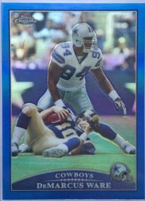 DeMarcus Ware [Blue Refractor] #TC55