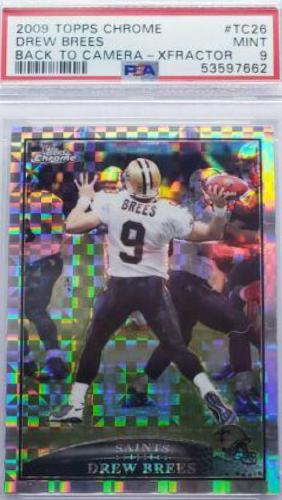 Drew Brees [Back to Camera Xfractor] #TC26