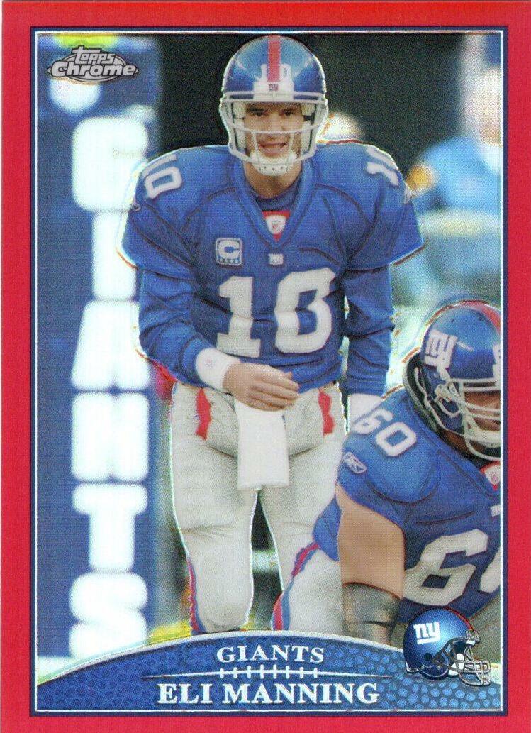Eli Manning [Red Refractor] #TC91