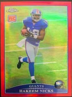 Hakeem Nicks [Red Refractor] #TC115