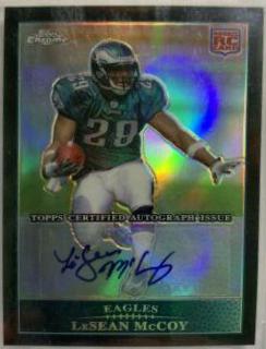 LeSean McCoy [Black Refractor Autograph] #TC181