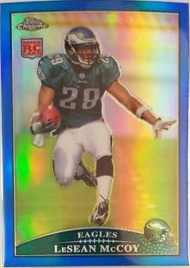 LeSean McCoy [Blue Refractor] #TC180