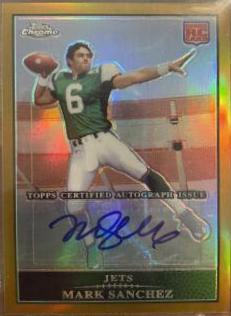 Mark Sanchez [Black Refractor Autograph] #TC220
