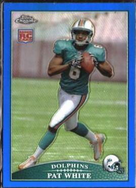 Pat White [Running Blue Refractor] #TC145