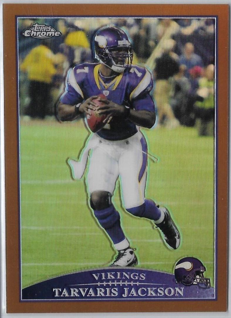 Tarvaris Jackson [Blue Refractor] #TC50
