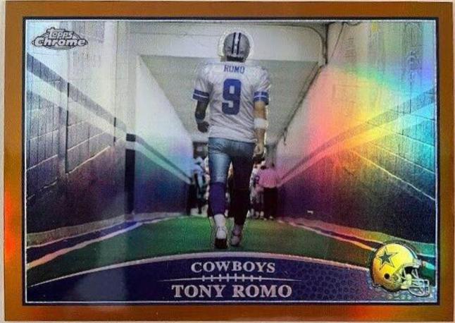 Tony Romo [In Tunnel Copper Refractor] #TC56