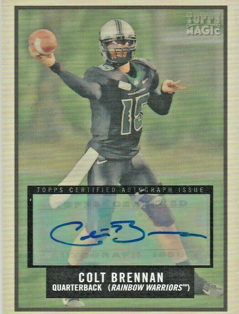 Colt Brennan [Autograph] #83